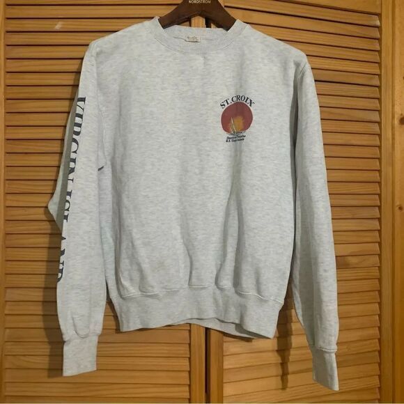 Brandy Melville Tops - Brandy Melville Virgin Islands Graphic Crewneck